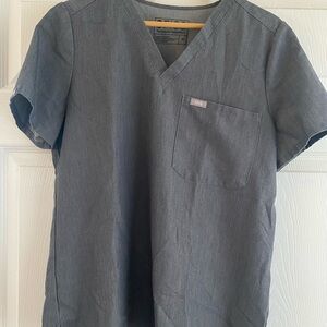 Figs Women's Graphite Catarina Scrub Top